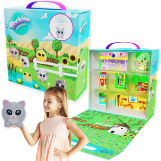 FLOCKIES KUFRIK DOMČEK séria 3 hračka TM Toys + LIMITOVANÁ FIGÚRKA